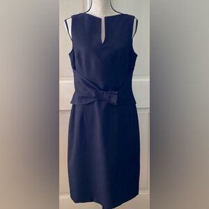 Women’s black bow front  dress by David Meister, Size 10